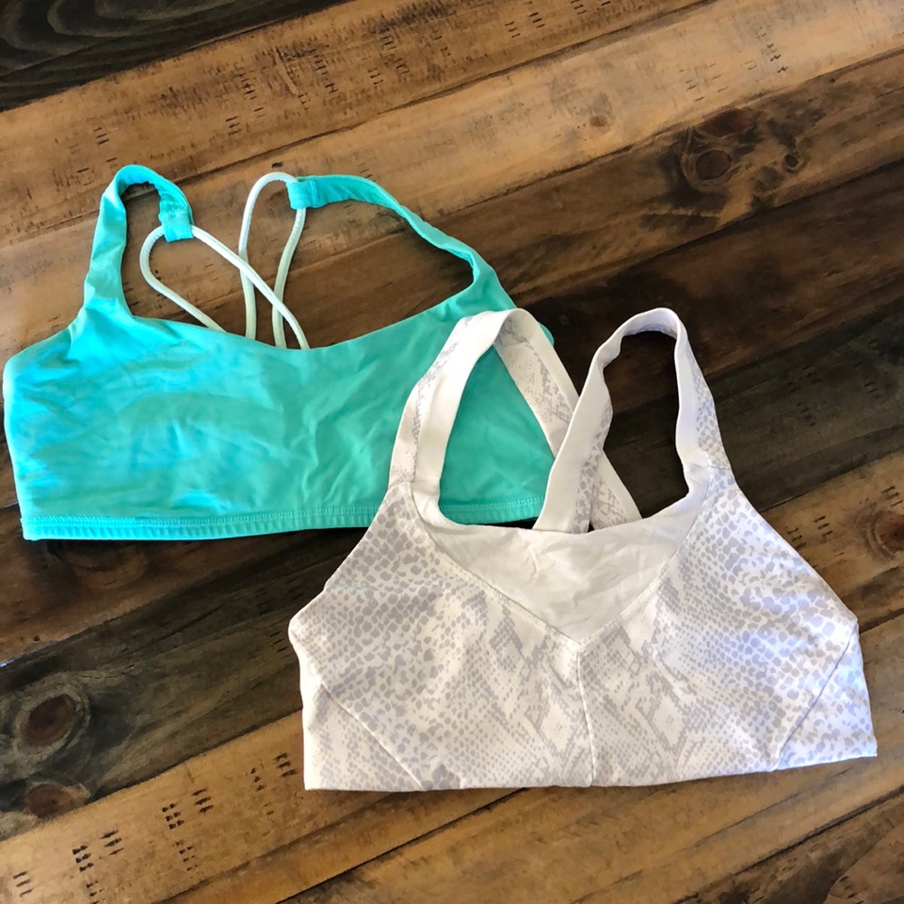 Set of two lululemon sports bra